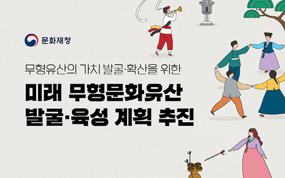 문화재청, 무형문화유산 5년간 100종목 새로 발굴